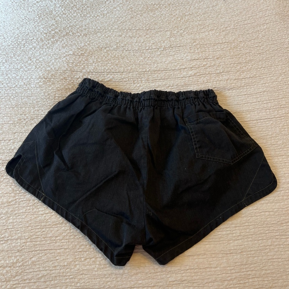 Urban Outfitters Black Athletic Shorts with Elastic Waistband